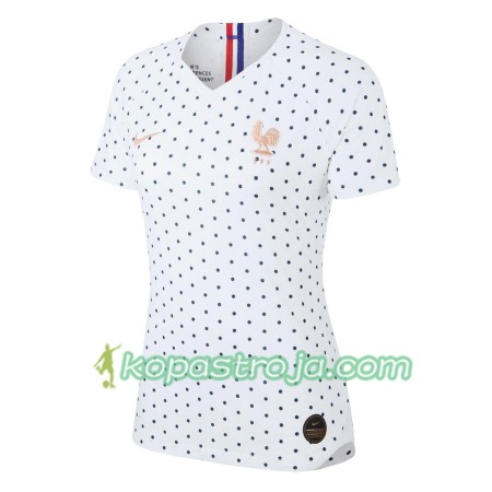 Billiga Fotbollströjor Frankrike Borta tröja Dam VM 2019 Kortärmad